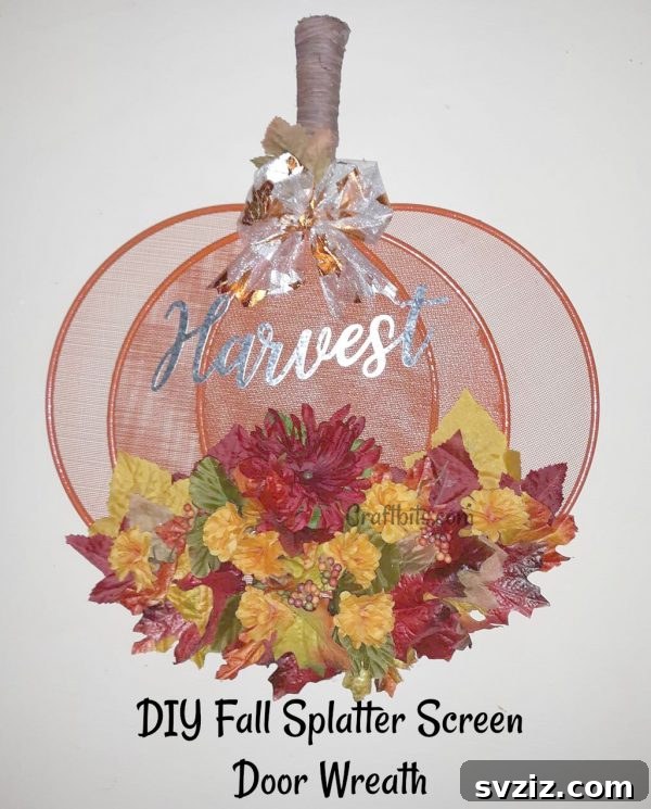 27 Creative DIY Fall Wreath Designs 18 Abundant Fall Wreath Harvest made with unique bases