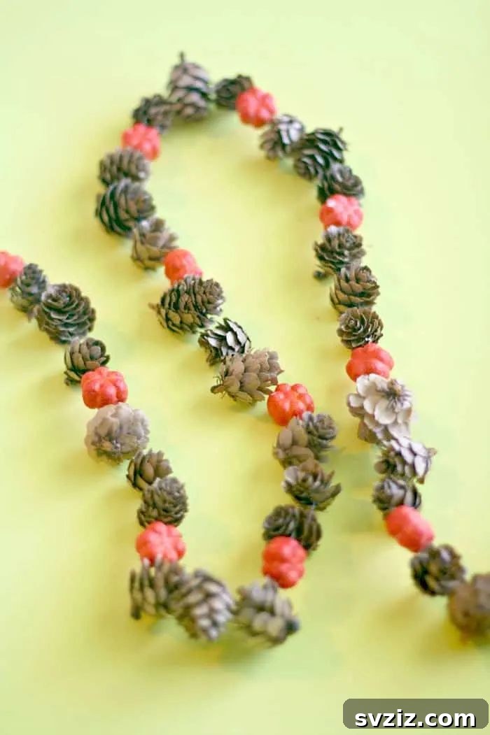 Harvesting Joy: 27 Fall Baby Shower Concepts 14 DIY Fall Garland