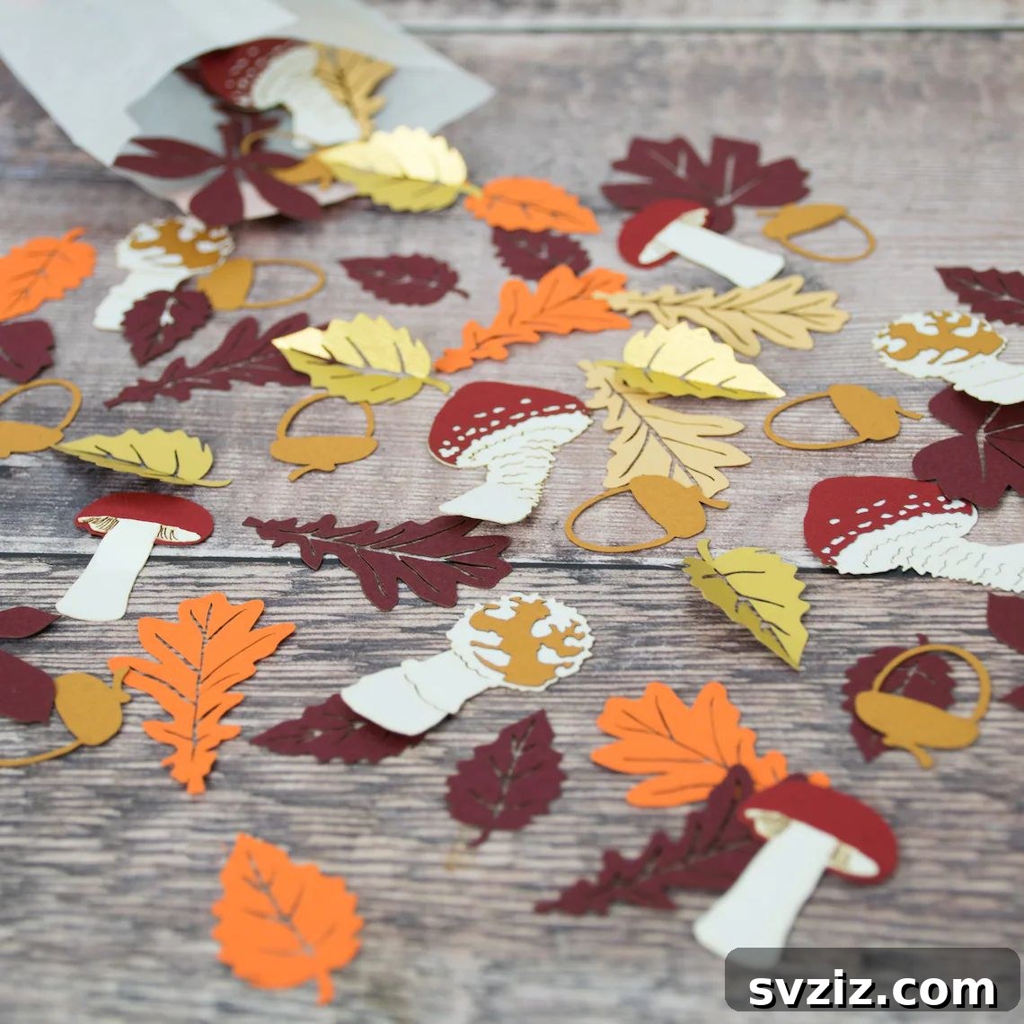 Harvesting Joy: 27 Fall Baby Shower Concepts 22 Fall Woodland Table Confetti