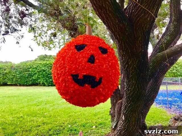 Harvesting Joy: 27 Fall Baby Shower Concepts 9 DIY Pumpkin Pinata