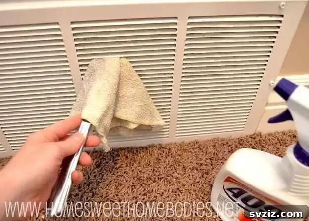 20 Brilliant Hacks for a Sparkling Spring Clean 18 Clean Air Vents and Hidden Corners with a Butter Knife