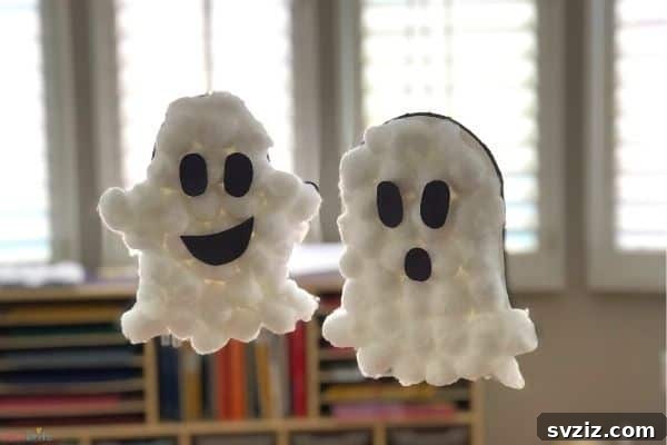 Puffy Halloween Ghost