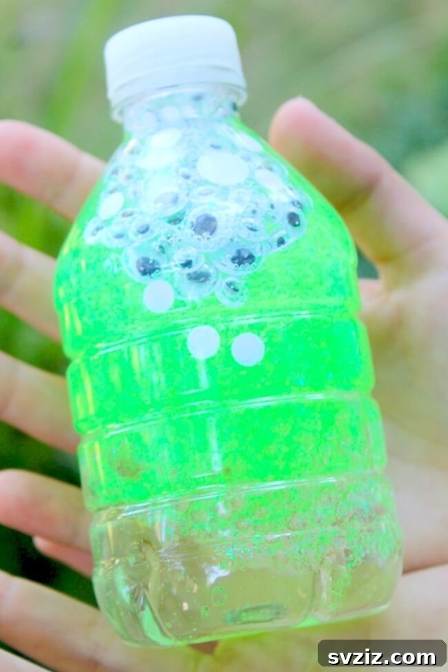 Monster Eye Sensory Bottles