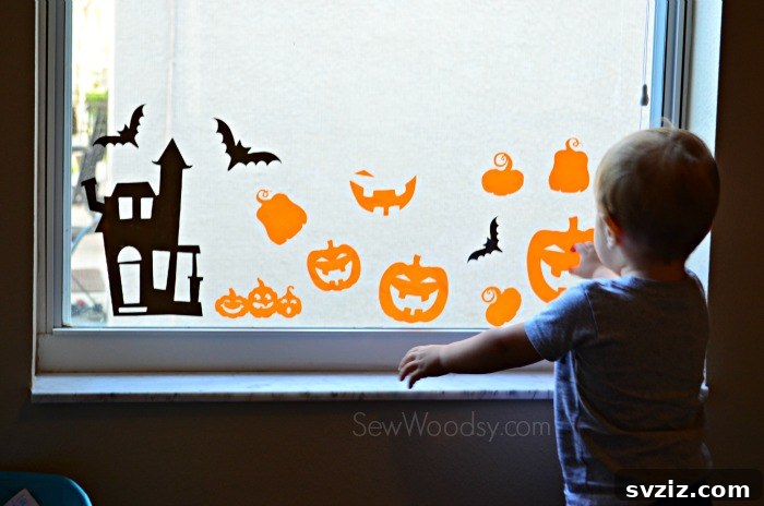 Halloween Window Clings