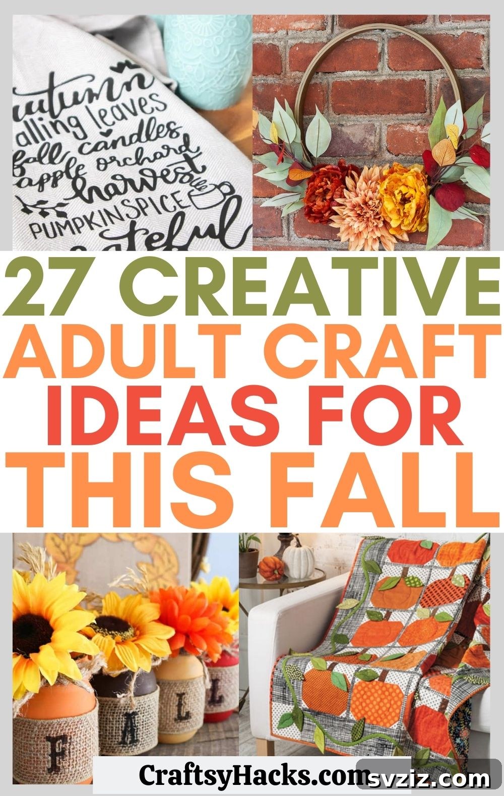 fall crafts for adults