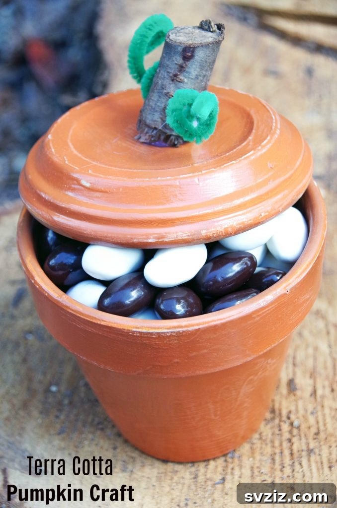 Terracotta Pumpkin