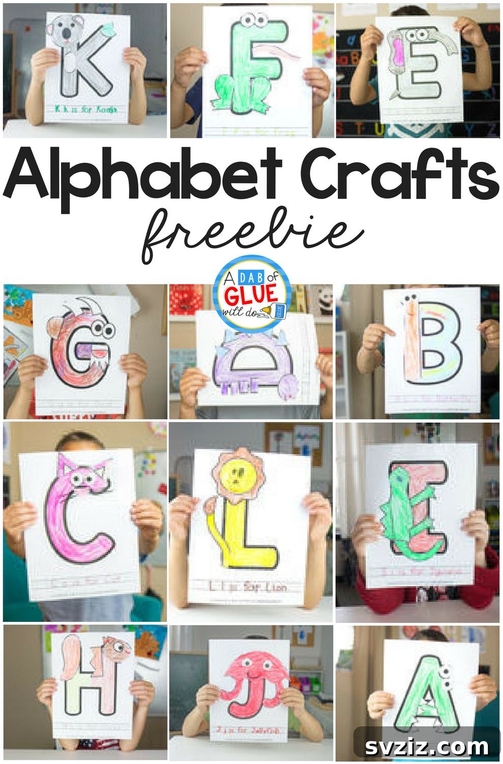 Creative Classroom Crafts for Educators 27 Engaging Animal Alphabet Crafts for Preschoolers