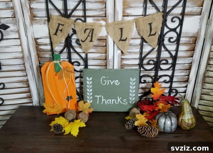 27 Festive Thanksgiving Craft Ideas 14 Dollar Store Pumpkin