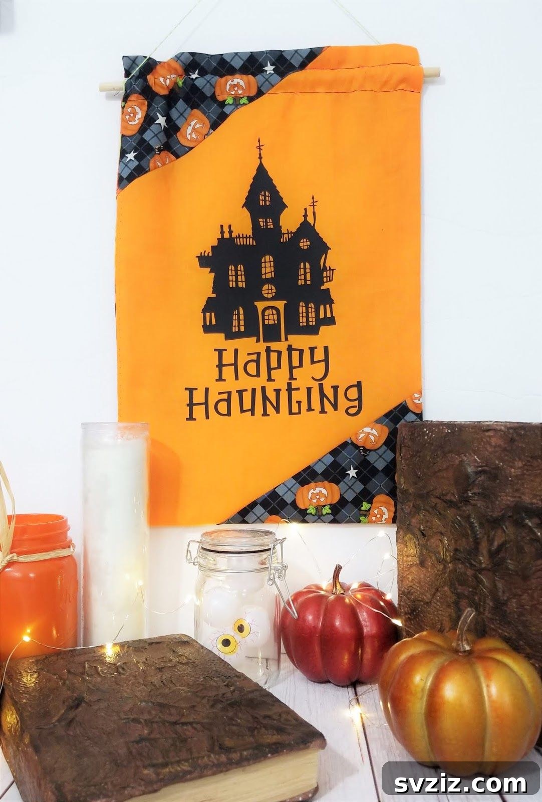 27 Festive Thanksgiving Craft Ideas 17 Reversible Fall Wall Hanging