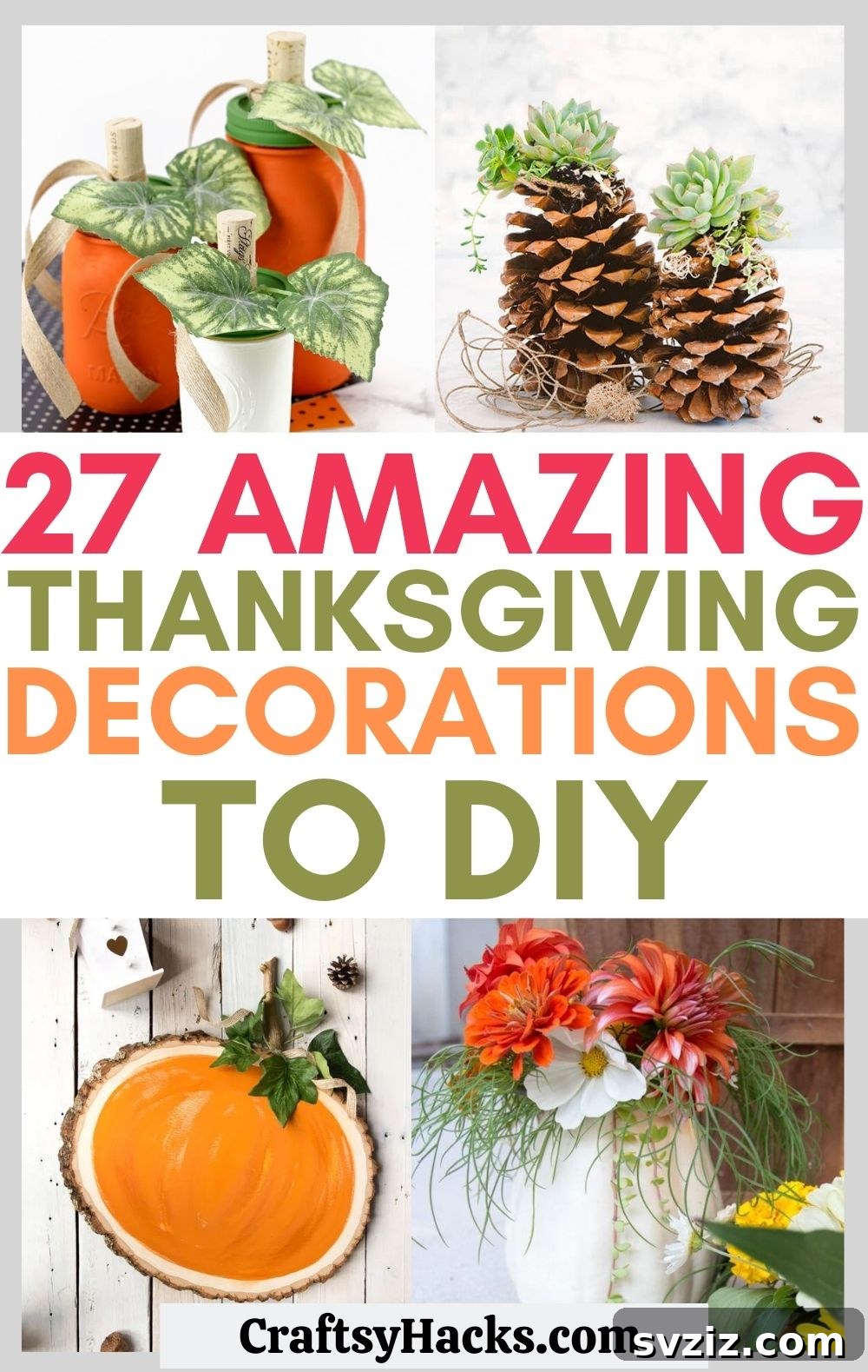 diy thanksgiving decorations