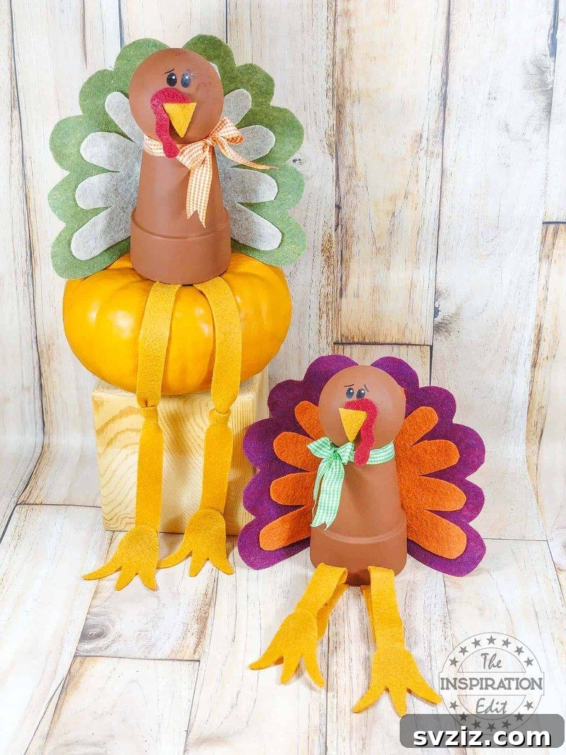 Festive Thanksgiving Crafts for Little Ones 5 Clay Pot Turkeys