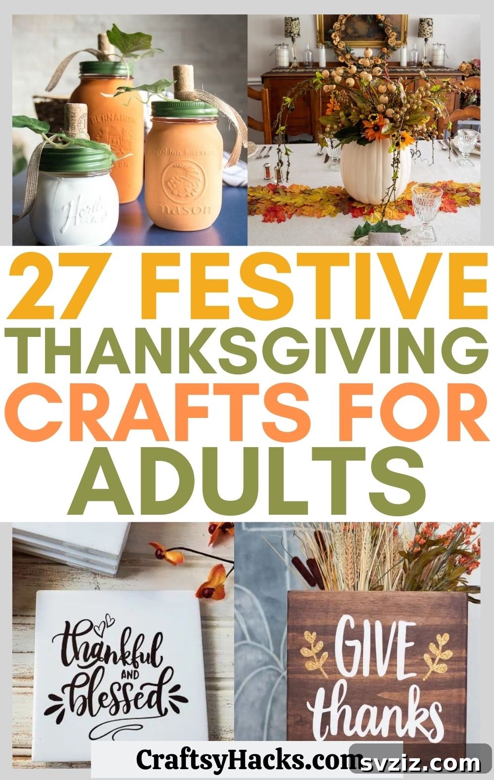 adult thanksgiving crafts