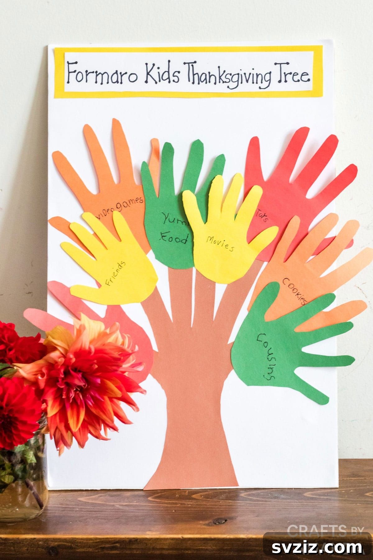 27 Fun Thanksgiving Crafts for Toddlers 17 Thanksgiving Tree