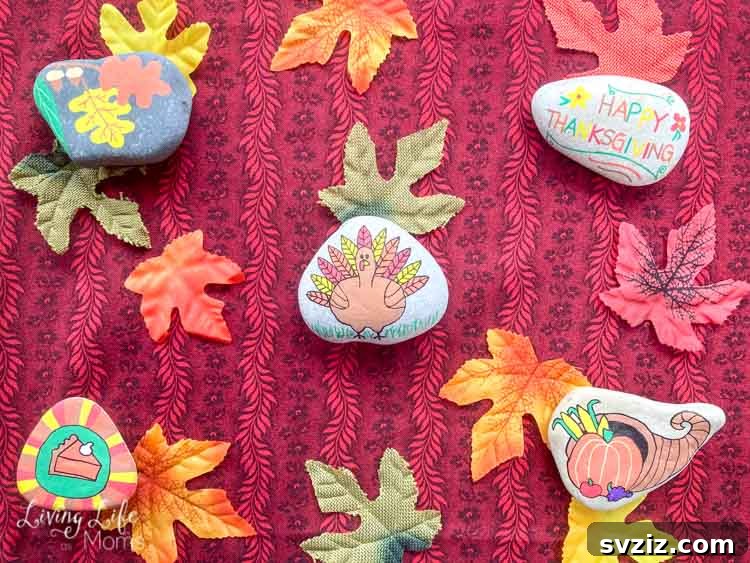 27 Fun Thanksgiving Crafts for Toddlers 23 Thanksgiving Painted Rocks