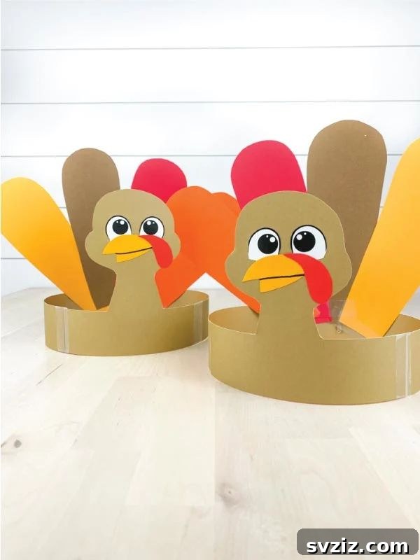 27 Fun Thanksgiving Crafts for Toddlers 29 Simple Turkey Headband For Preschoolers
