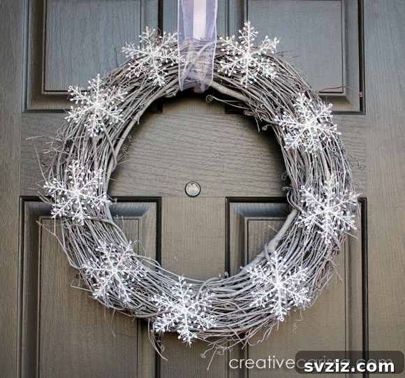 DIY Winter Wreath