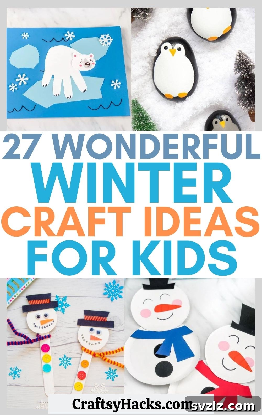 Delightful winter crafts for kids to enjoy during the colder months.