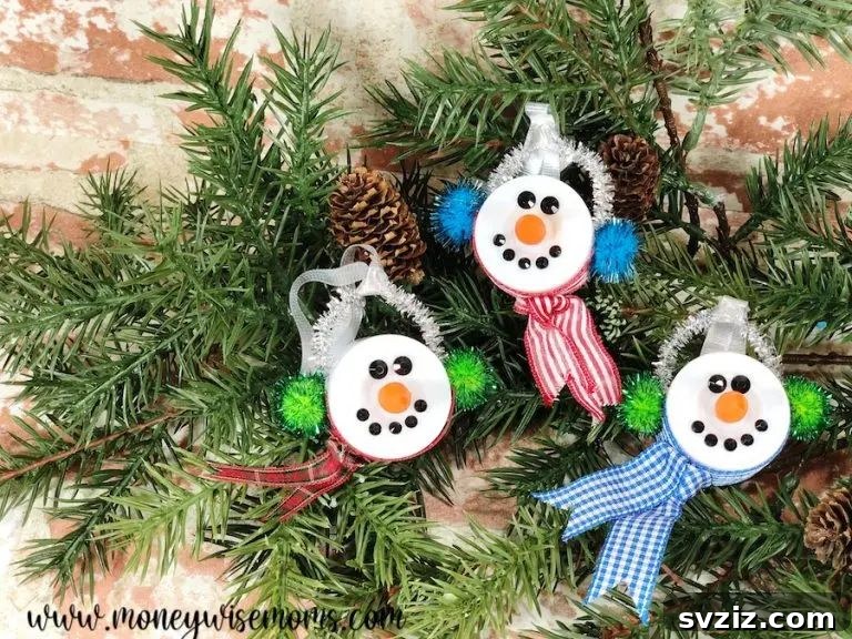 Cozy Winter Creations: 27 Craft Ideas for Grown-Ups 24 Tealight Snowman Ornament