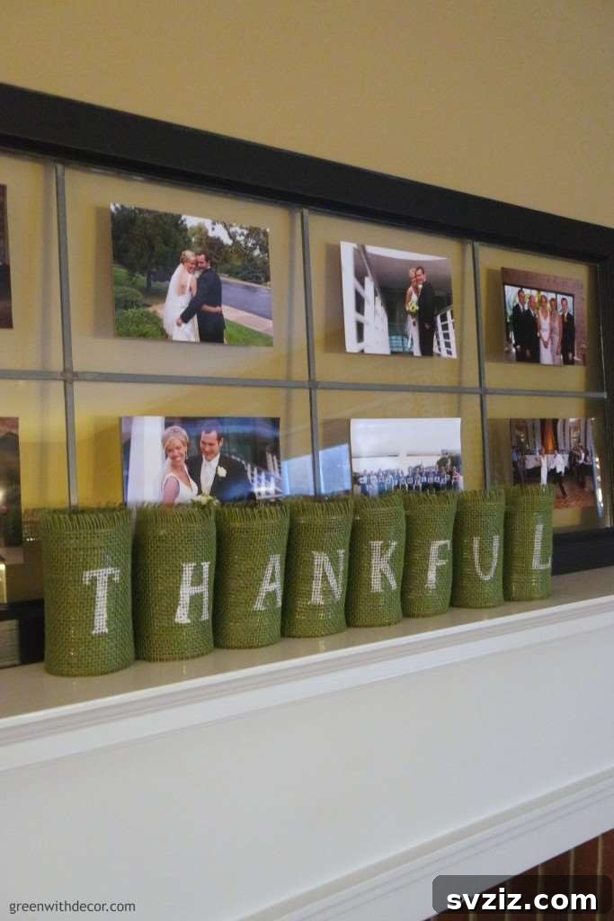 Thanksgiving Craft From Old Soup Cans