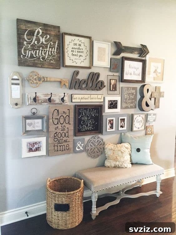 Fresh Farmhouse Spring Decor Ideas 9 Farmhouse Spring Wall Decor with Floral Prints