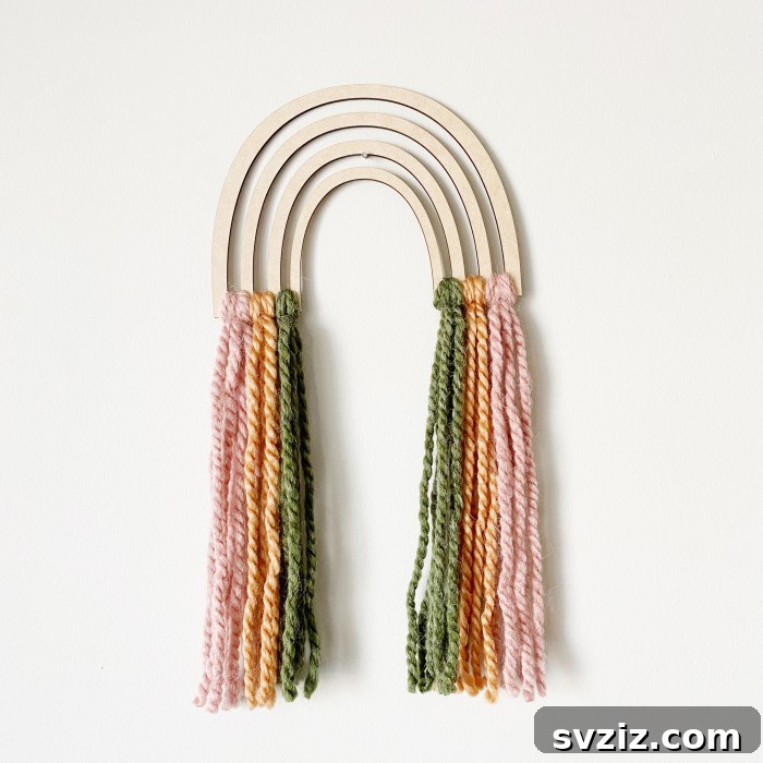 Rainbow Wall Hanging