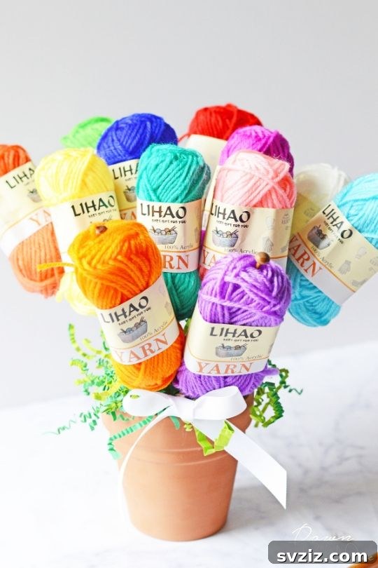 Yarn Bouquet