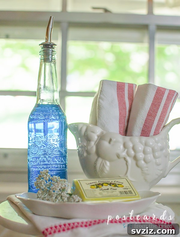 DIY Glass Bottle Soap Dispenser