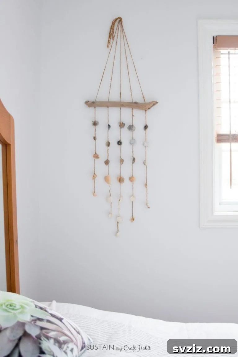 Seashell Decor: Craft Your Own Coastal Oasis 23 DIY Seashell Wind Chime