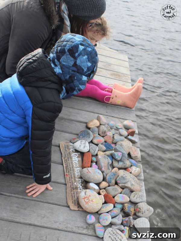 Tiny Treasures: 41 Adorable Rock Painting Ideas 18 Inspiring Kindness Rocks, spreading positivity and good messages.