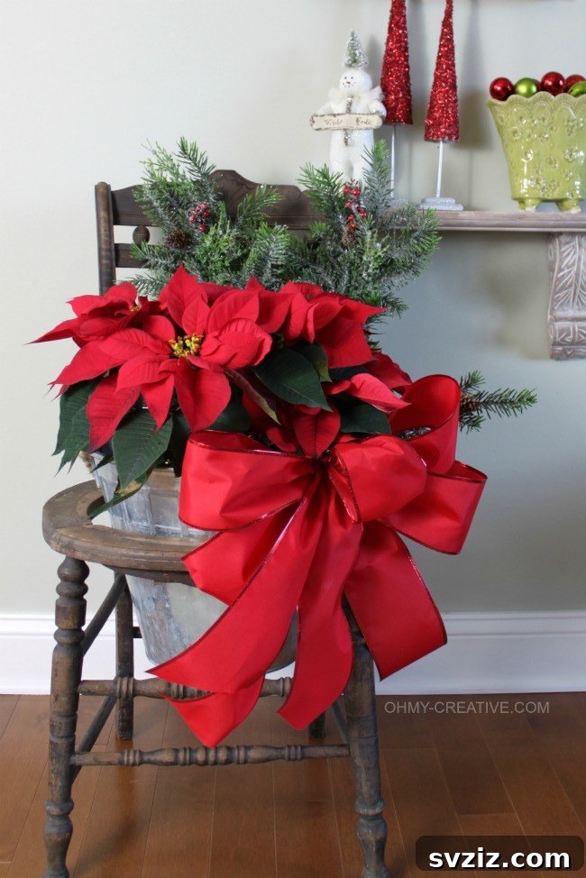 Dazzling Christmas Decor Ideas to Transform Your Home 13 Vintage Chair Christmas Decor Idea