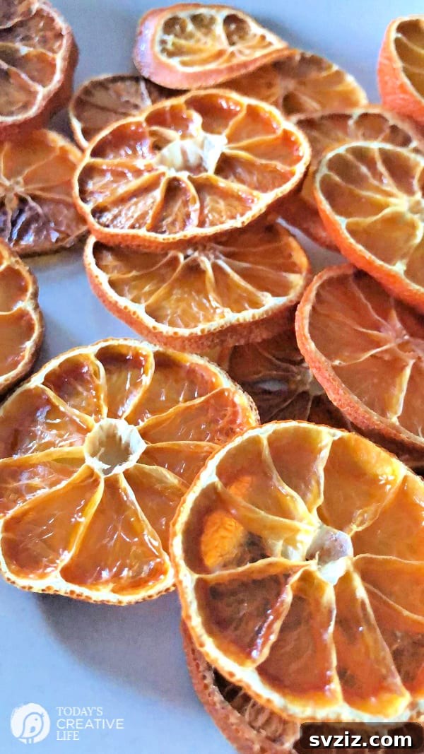 Dazzling Christmas Decor Ideas to Transform Your Home 18 Dry Orange Slices Christmas Decoration