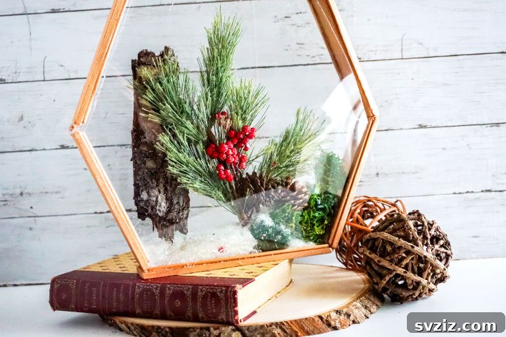 Dazzling Christmas Decor Ideas to Transform Your Home 28 DIY Suncatcher Terrarium Christmas Craft