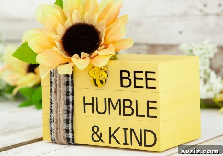 DIY Honey Bee Decor