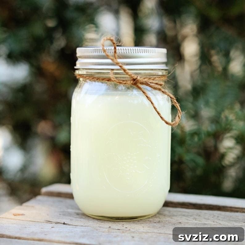 Scented Candles in Mason jars