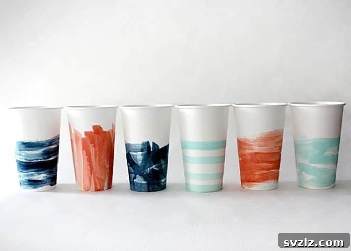 DIY Paper Cups