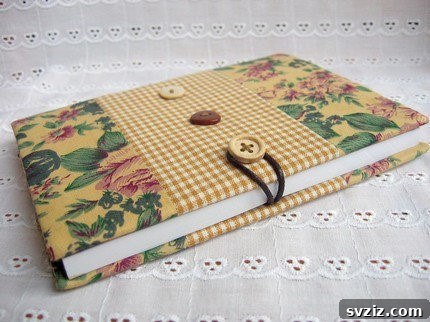 DIY Fabric Book Covers