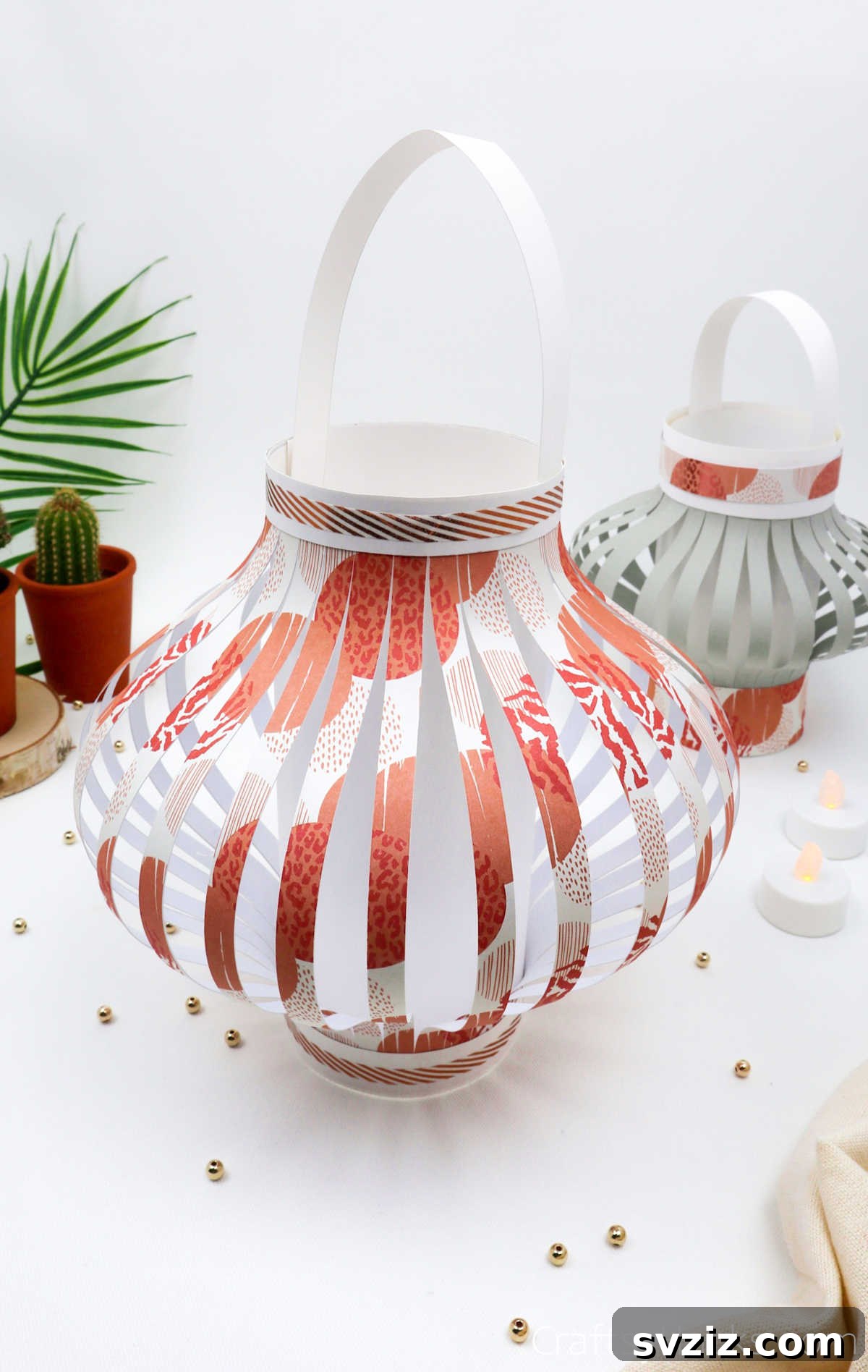 Craft Your Own Stunning Paper Lanterns 2 Vibrant DIY paper lantern glowing warmly, perfect for adding cozy ambiance to any room or event on a budget.