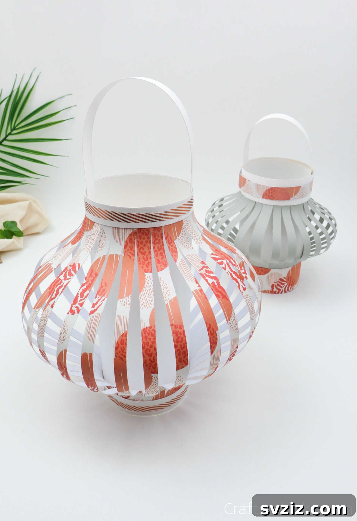 Craft Your Own Stunning Paper Lanterns 25 A collection of beautifully decorated and glowing paper lanterns, ready to enhance any space with their charm.