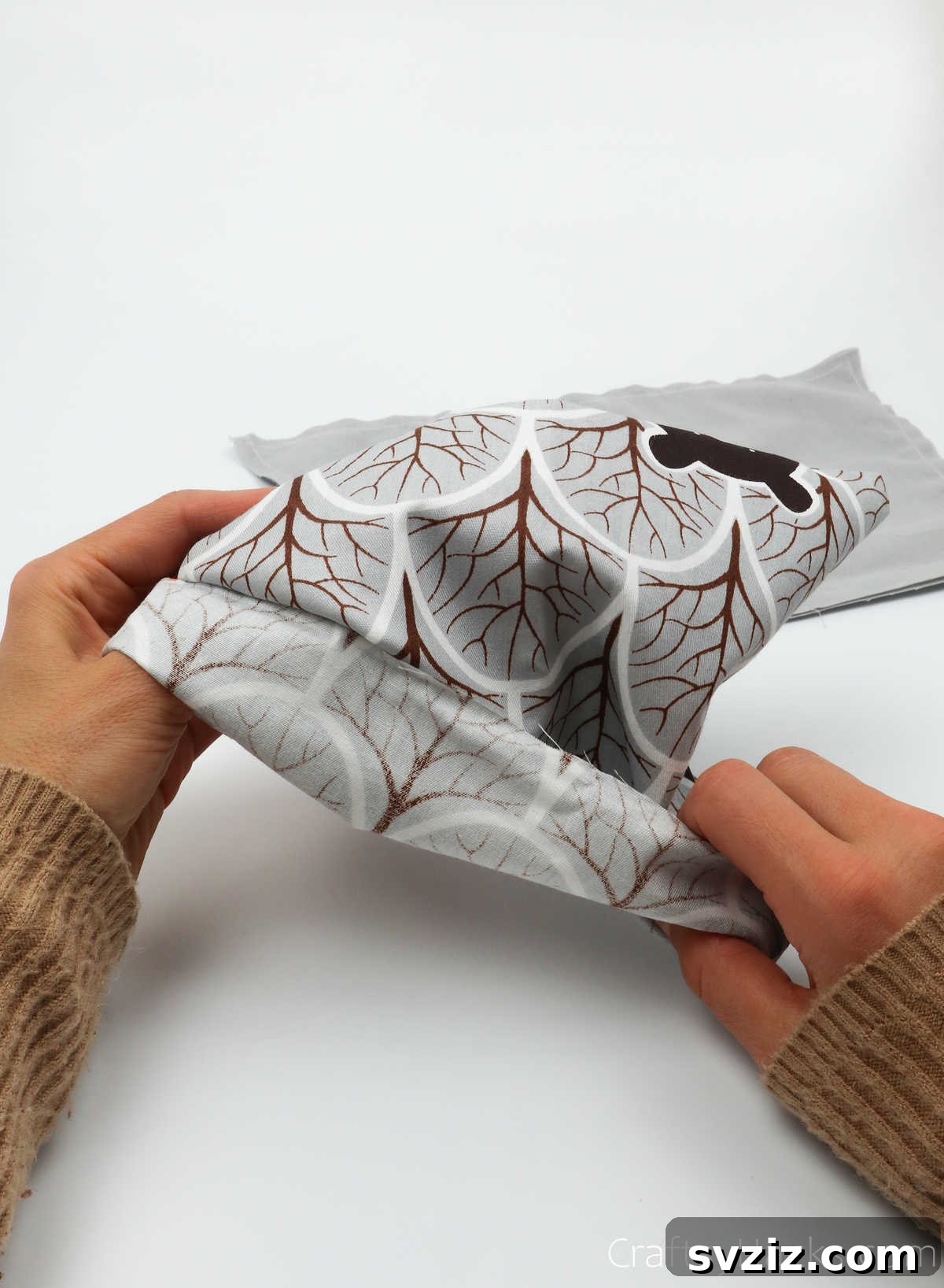 Design Your Own Mail Sorting Solution 11 Flipping fabric pockets right-side out