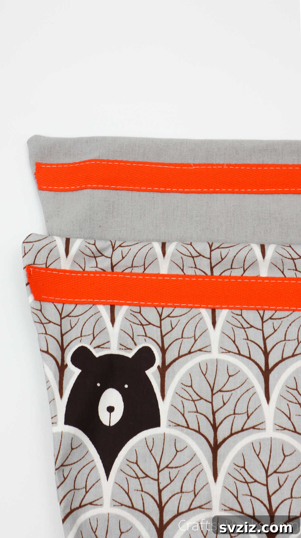 Design Your Own Mail Sorting Solution 19 Completed pockets with twill tape sewn on
