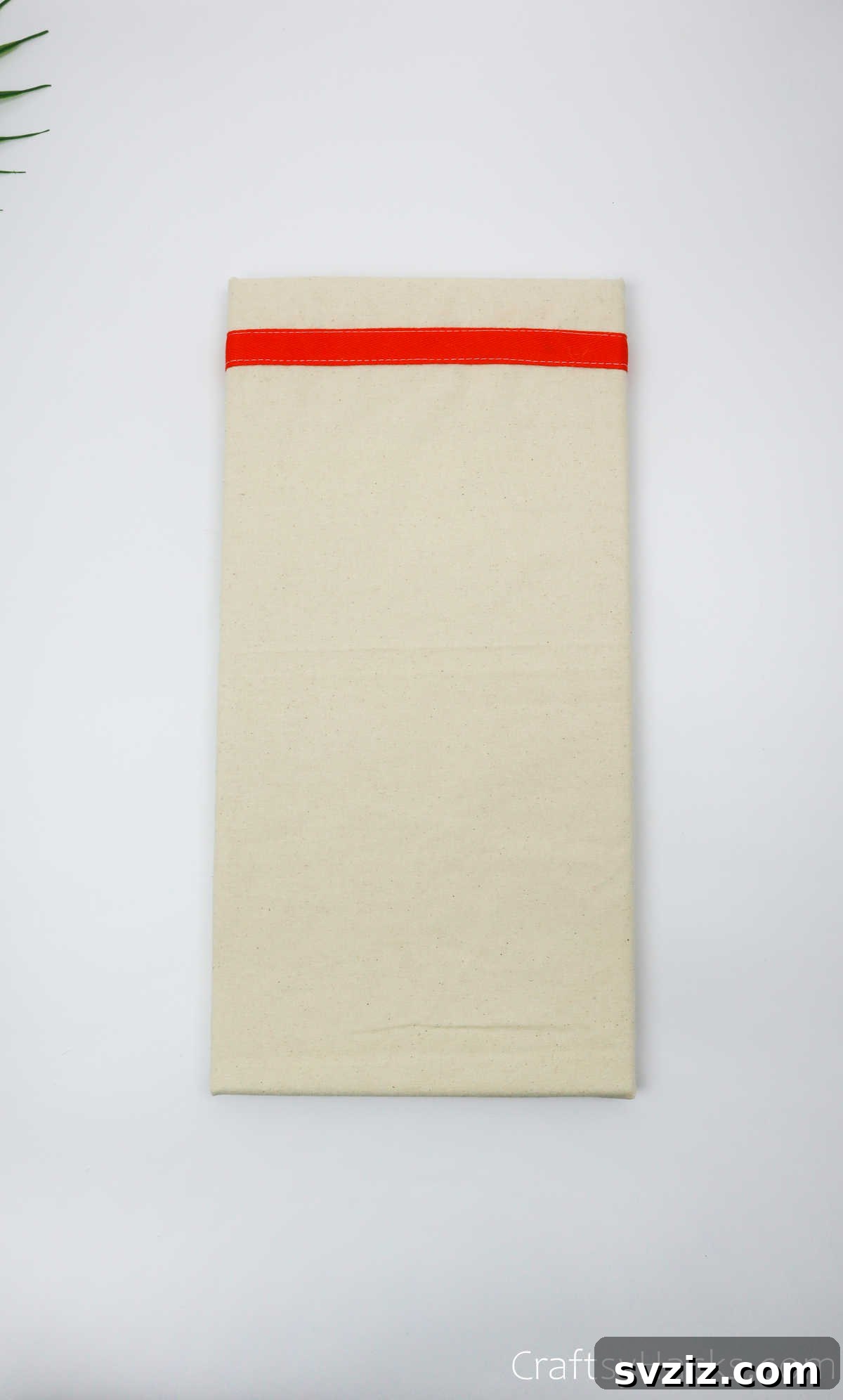 Design Your Own Mail Sorting Solution 27 Front view of the fabric-covered canvas organizer