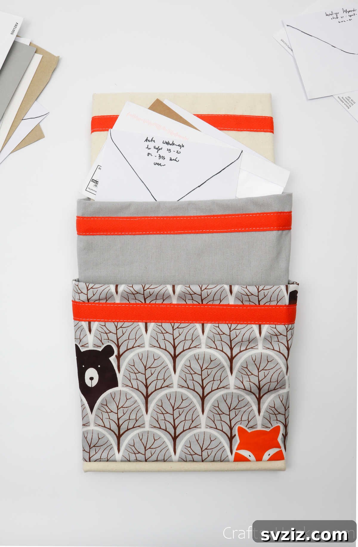 Design Your Own Mail Sorting Solution 4 Aesthetic mail organizer filled with letters