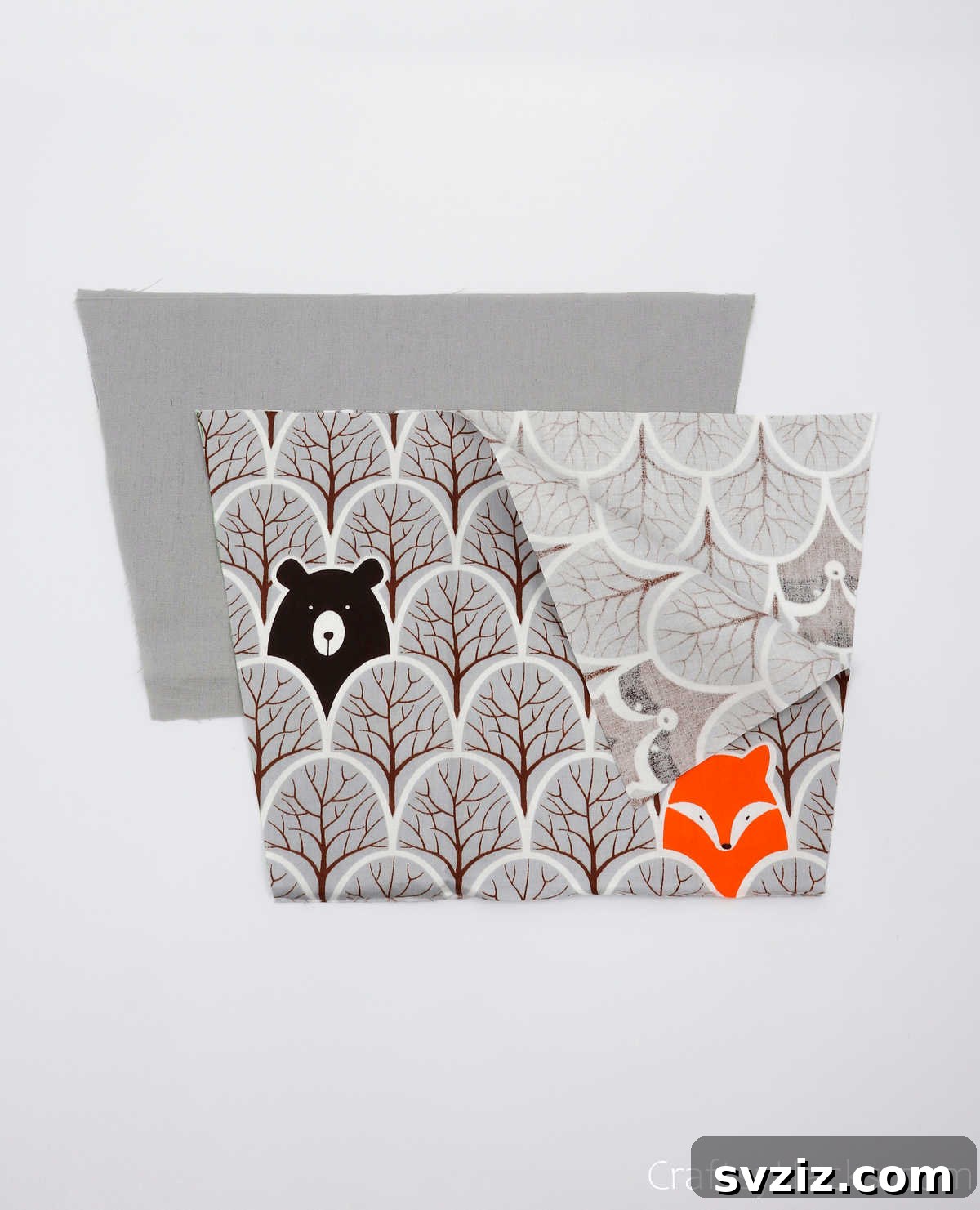 Design Your Own Mail Sorting Solution 6 Fabric pieces for mail organizer pockets
