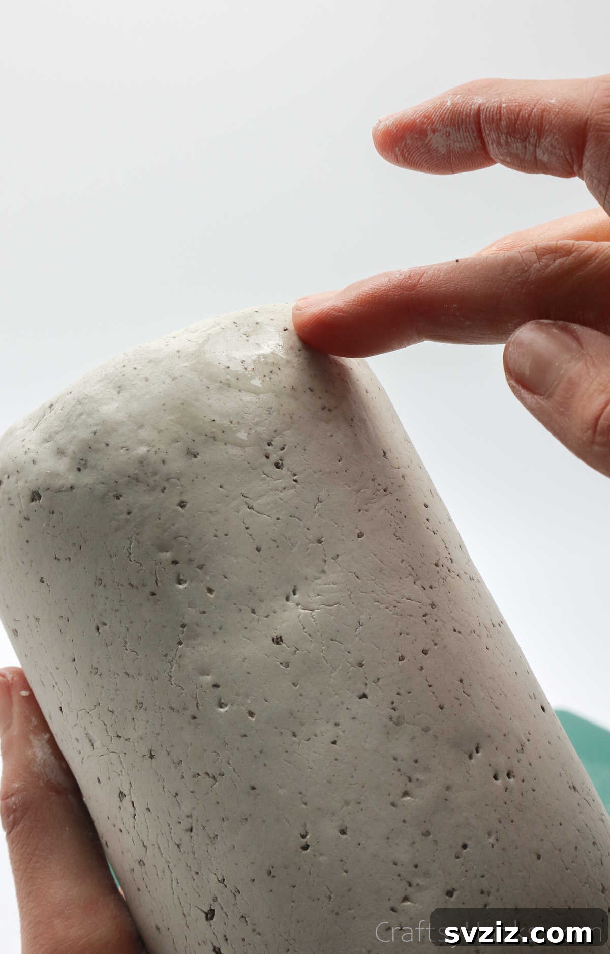 Wetting Clay to Smooth Out Joins