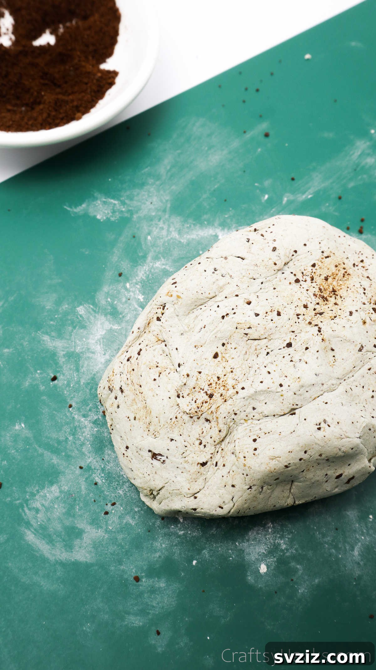 Ball of Speckled Air Dry Clay
