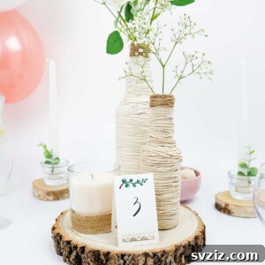 DIY Wedding Centerpiece