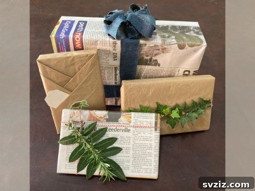 47 Clever Upcycling Hacks for Effortless Home Transformations 35 Eco Friendly Wrapping Paper