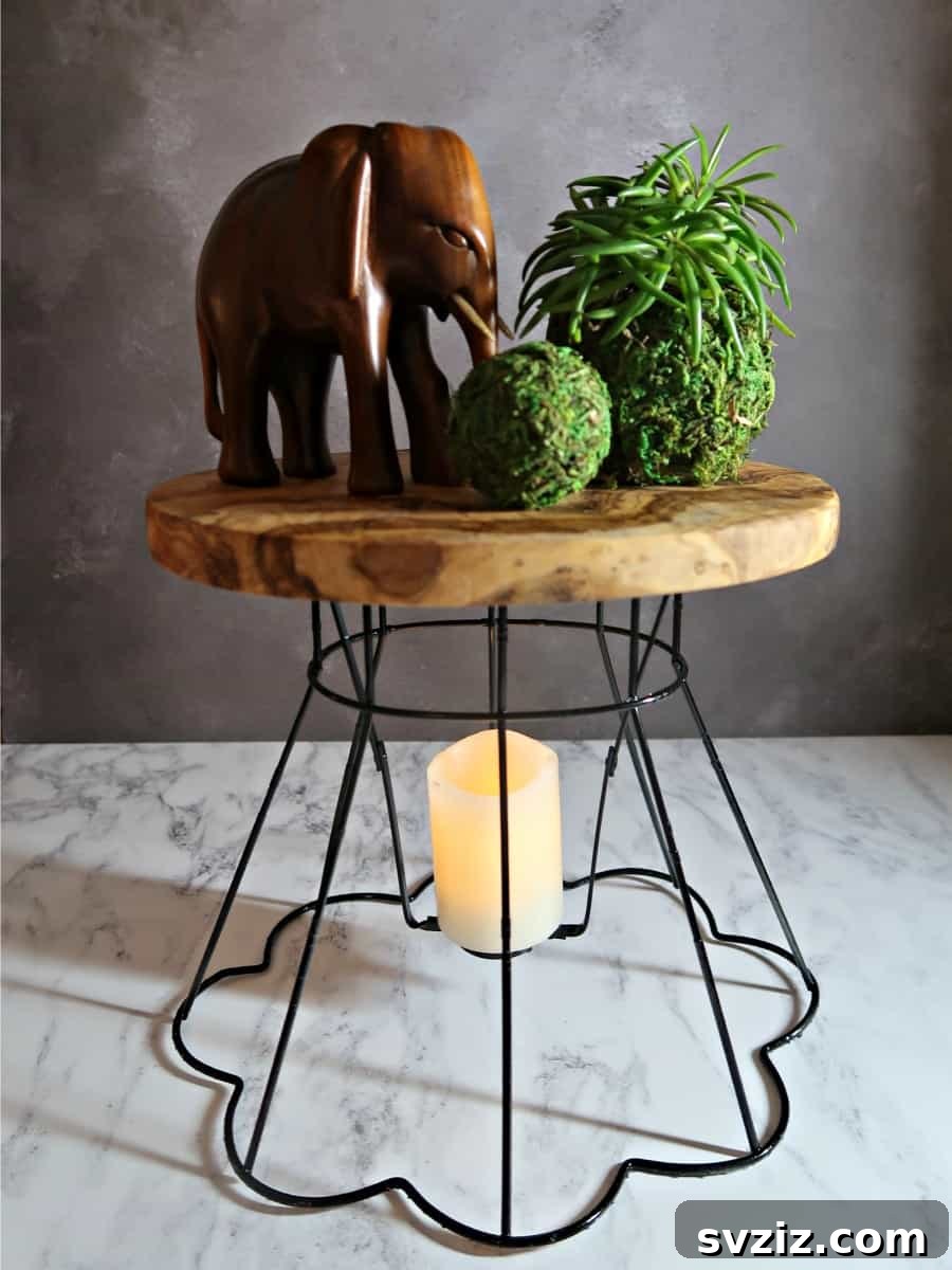 47 Clever Upcycling Hacks for Effortless Home Transformations 41 Wire Lampshade Frames into Plant Stands