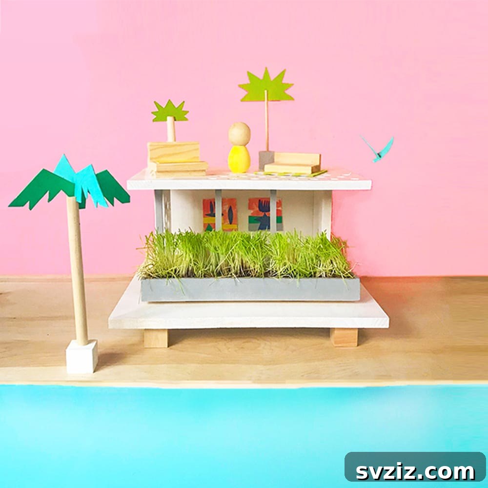 47 Clever Upcycling Hacks for Effortless Home Transformations 48 DIY Beach Dollhouse from Scrap Wood