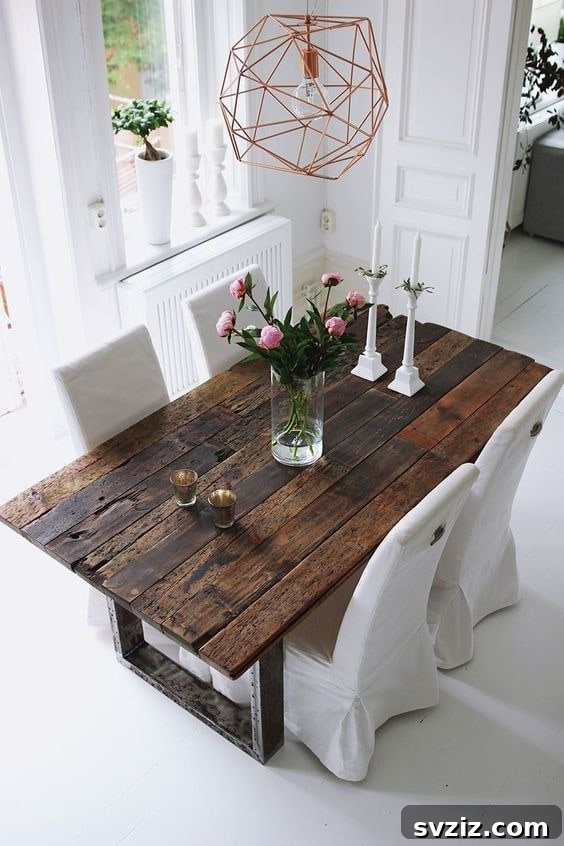 20 Enchanting Shabby Chic Kitchen Makeovers 17 Decorate the Dining Area